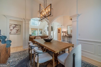 Beautiful details throughout in this impeccably maintained on Hamilton Mill Golf Club in Georgia - for sale on GolfHomes.com, golf home, golf lot