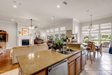 STUNNING HOME IN GLEN EAGLE ON A CORNER LOT OF CUL-DE-SAC on Diamondhead Country Club in Mississippi - for sale on GolfHomes.com, golf home, golf lot