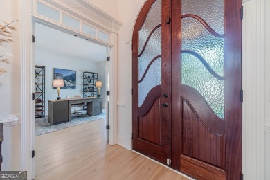 Beautiful details throughout in this impeccably maintained on Hamilton Mill Golf Club in Georgia - for sale on GolfHomes.com, golf home, golf lot