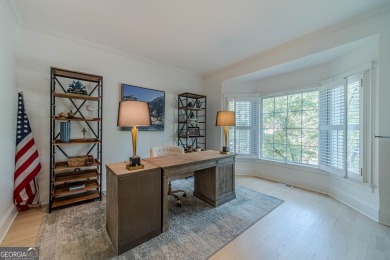 Beautiful details throughout in this impeccably maintained on Hamilton Mill Golf Club in Georgia - for sale on GolfHomes.com, golf home, golf lot