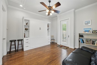 Situated directly on the 5th green, this luxury residence offers on Wildhorse Golf Club of Robson Ranch in Texas - for sale on GolfHomes.com, golf home, golf lot