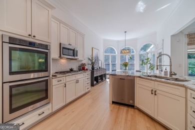 Beautiful details throughout in this impeccably maintained on Hamilton Mill Golf Club in Georgia - for sale on GolfHomes.com, golf home, golf lot