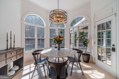Beautiful details throughout in this impeccably maintained on Hamilton Mill Golf Club in Georgia - for sale on GolfHomes.com, golf home, golf lot