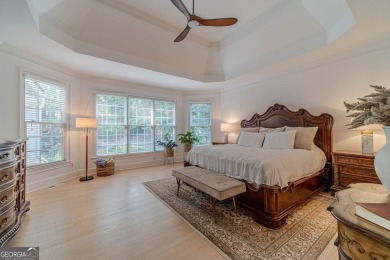 Beautiful details throughout in this impeccably maintained on Hamilton Mill Golf Club in Georgia - for sale on GolfHomes.com, golf home, golf lot