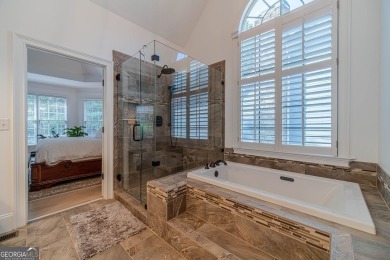 Beautiful details throughout in this impeccably maintained on Hamilton Mill Golf Club in Georgia - for sale on GolfHomes.com, golf home, golf lot