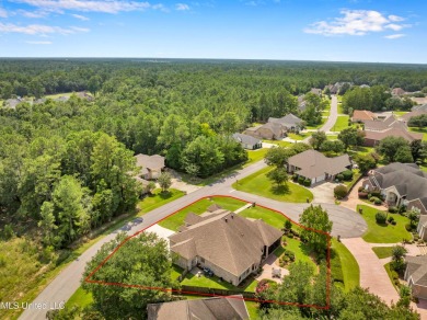 STUNNING HOME IN GLEN EAGLE ON A CORNER LOT OF CUL-DE-SAC on Diamondhead Country Club in Mississippi - for sale on GolfHomes.com, golf home, golf lot