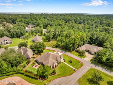 STUNNING HOME IN GLEN EAGLE ON A CORNER LOT OF CUL-DE-SAC on Diamondhead Country Club in Mississippi - for sale on GolfHomes.com, golf home, golf lot