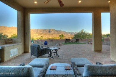 Panoramic views of the Catalina Mountains from this elevated lot on Saddlebrooke Golf Course in Arizona - for sale on GolfHomes.com, golf home, golf lot