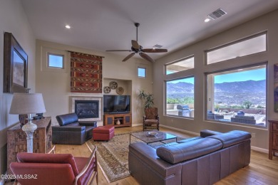 Panoramic views of the Catalina Mountains from this elevated lot on Saddlebrooke Golf Course in Arizona - for sale on GolfHomes.com, golf home, golf lot