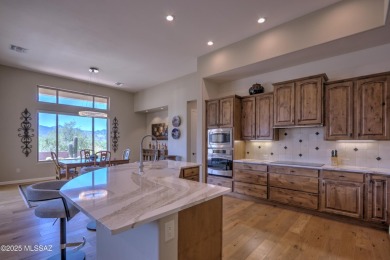 Panoramic views of the Catalina Mountains from this elevated lot on Saddlebrooke Golf Course in Arizona - for sale on GolfHomes.com, golf home, golf lot