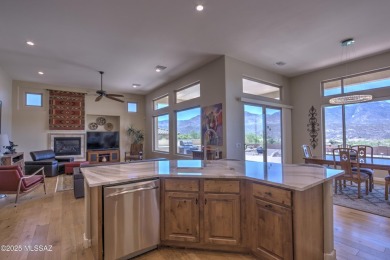 Panoramic views of the Catalina Mountains from this elevated lot on Saddlebrooke Golf Course in Arizona - for sale on GolfHomes.com, golf home, golf lot