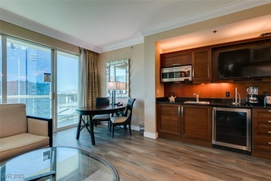 Panoramic Strip facing suite with balcony showcasing an amazing on  in Nevada - for sale on GolfHomes.com, golf home, golf lot