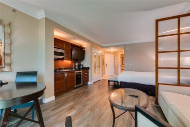 Panoramic Strip facing suite with balcony showcasing an amazing on  in Nevada - for sale on GolfHomes.com, golf home, golf lot