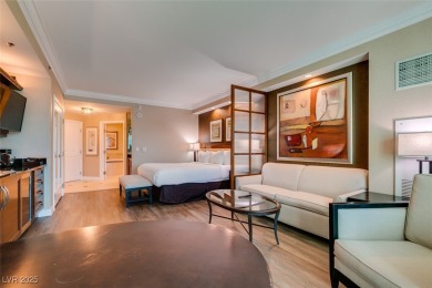 Panoramic Strip facing suite with balcony showcasing an amazing on  in Nevada - for sale on GolfHomes.com, golf home, golf lot