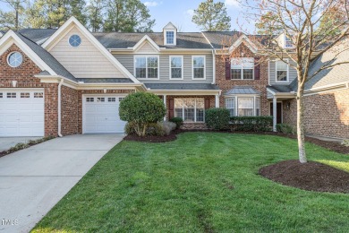Beautifully well maintained townhome in Brier Creek Country Club on Brier Creek Country Club in North Carolina - for sale on GolfHomes.com, golf home, golf lot