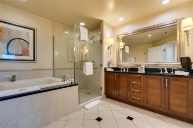 Panoramic Strip facing suite with balcony showcasing an amazing on  in Nevada - for sale on GolfHomes.com, golf home, golf lot