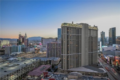 Panoramic Strip facing suite with balcony showcasing an amazing on  in Nevada - for sale on GolfHomes.com, golf home, golf lot