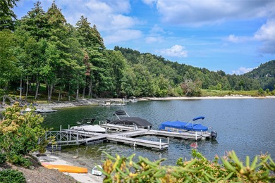 Enjoy mountain views and a great location in this rare dual-lot on Trillium Links in North Carolina - for sale on GolfHomes.com, golf home, golf lot