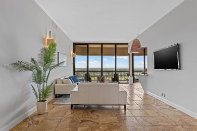 Experience penthouse living with breathtaking golf and city on The President Country Club in Florida - for sale on GolfHomes.com, golf home, golf lot