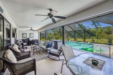 This meticulously maintained 3 bedroom 2 bath pool home in the on Eagle Ridge Golf and Tennis Club in Florida - for sale on GolfHomes.com, golf home, golf lot