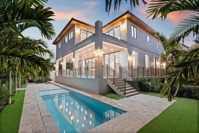 Brand new 2025 waterfront masterpiece. 5 bed, 4 bath, 3,580 sf on Key Colony Beach Golf Course in Florida - for sale on GolfHomes.com, golf home, golf lot