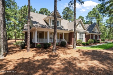 Beautiful all-brick home in the gated Pinewild community on Pinewild Country Club of Pinehurst in North Carolina - for sale on GolfHomes.com, golf home, golf lot