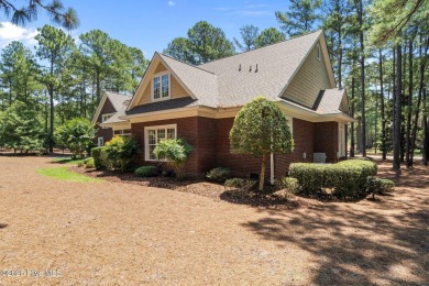 Beautiful all-brick home in the gated Pinewild community on Pinewild Country Club of Pinehurst in North Carolina - for sale on GolfHomes.com, golf home, golf lot