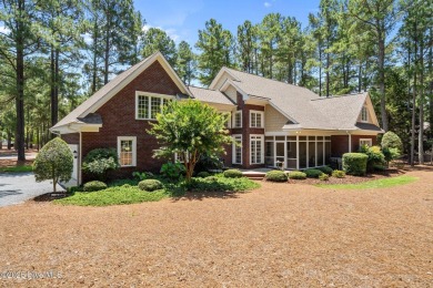 Beautiful all-brick home in the gated Pinewild community on Pinewild Country Club of Pinehurst in North Carolina - for sale on GolfHomes.com, golf home, golf lot