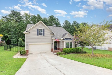 Welcome to this beautiful 1.5 story ranch home in the desirable on Olde Liberty Golf and Country Club in North Carolina - for sale on GolfHomes.com, golf home, golf lot