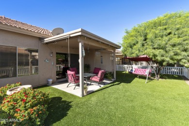 Welcome to this charming 2-bed, 2-bath home on the walking path on Sun Lakes Country Club in Arizona - for sale on GolfHomes.com, golf home, golf lot