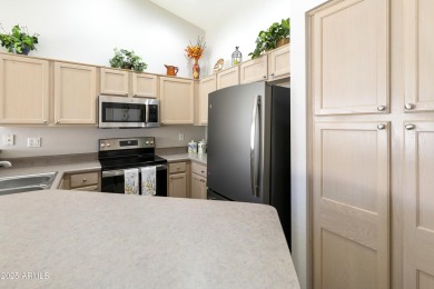 Welcome to this charming 2-bed, 2-bath home on the walking path on Sun Lakes Country Club in Arizona - for sale on GolfHomes.com, golf home, golf lot