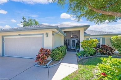 This attractive 3BR/2BA home is ideally situated along a quiet on Riviera Golf Club in Florida - for sale on GolfHomes.com, golf home, golf lot