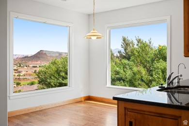 Spectacular views of red sandstone mountains, desert valleys on Southgate Golf Course in Utah - for sale on GolfHomes.com, golf home, golf lot