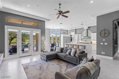 Wake up to panoramic golf course views at this custom home on Anthem Country Club in Nevada - for sale on GolfHomes.com, golf home, golf lot