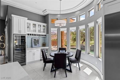 Wake up to panoramic golf course views at this custom home on Anthem Country Club in Nevada - for sale on GolfHomes.com, golf home, golf lot