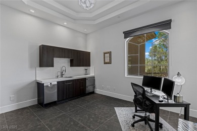 Wake up to panoramic golf course views at this custom home on Anthem Country Club in Nevada - for sale on GolfHomes.com, golf home, golf lot