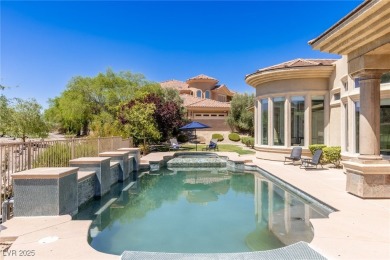 Wake up to panoramic golf course views at this custom home on Anthem Country Club in Nevada - for sale on GolfHomes.com, golf home, golf lot