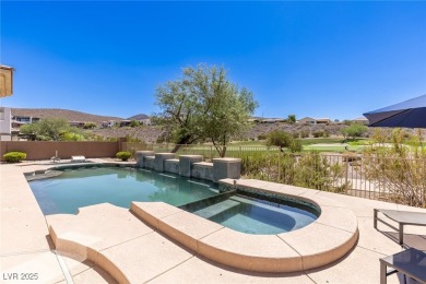 Wake up to panoramic golf course views at this custom home on Anthem Country Club in Nevada - for sale on GolfHomes.com, golf home, golf lot