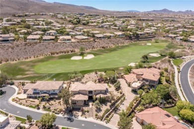Wake up to panoramic golf course views at this custom home on Anthem Country Club in Nevada - for sale on GolfHomes.com, golf home, golf lot