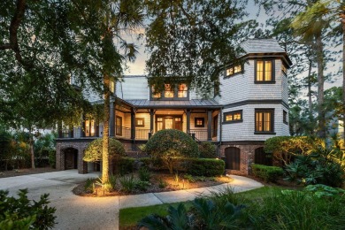 An elegant classic with spectacular views on one of Seabrook on The Seabrook Island Club in South Carolina - for sale on GolfHomes.com, golf home, golf lot