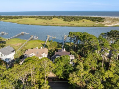An elegant classic with spectacular views on one of Seabrook on The Seabrook Island Club in South Carolina - for sale on GolfHomes.com, golf home, golf lot