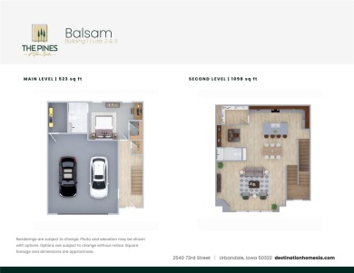 Experience elevated living in these fully customizable 3 and 4 on Glen Oaks Country Club in Iowa - for sale on GolfHomes.com, golf home, golf lot