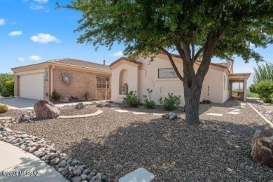 Uncompromising views of MT Hopkins & MT Wrightson and  gorgeous on San Ignacio Golf Club in Arizona - for sale on GolfHomes.com, golf home, golf lot