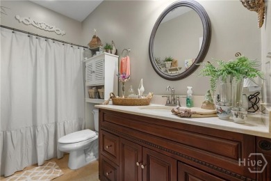 Stunning luxury custom home situated on a lovely corner lot on Lost Plantation Golf Club in Georgia - for sale on GolfHomes.com, golf home, golf lot