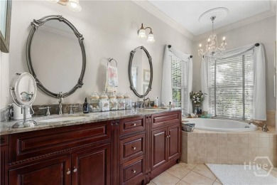 Stunning luxury custom home situated on a lovely corner lot on Lost Plantation Golf Club in Georgia - for sale on GolfHomes.com, golf home, golf lot