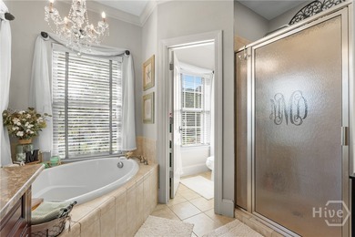 Stunning luxury custom home situated on a lovely corner lot on Lost Plantation Golf Club in Georgia - for sale on GolfHomes.com, golf home, golf lot