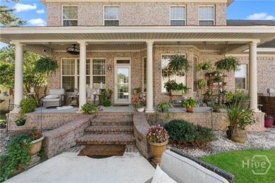 Stunning luxury custom home situated on a lovely corner lot on Lost Plantation Golf Club in Georgia - for sale on GolfHomes.com, golf home, golf lot