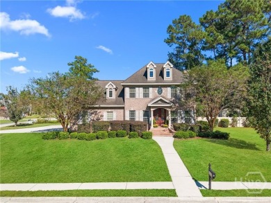 Stunning luxury custom home situated on a lovely corner lot on Lost Plantation Golf Club in Georgia - for sale on GolfHomes.com, golf home, golf lot