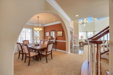 Lakefront living at its absolute finest! Stunning, custom-built on The Club at Copper Valley Golf Course in California - for sale on GolfHomes.com, golf home, golf lot
