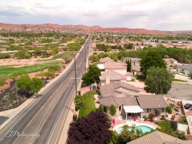 Fantastic home located at the end of a cul-de-sac in Canyon on Entrada at Snow Canyon in Utah - for sale on GolfHomes.com, golf home, golf lot